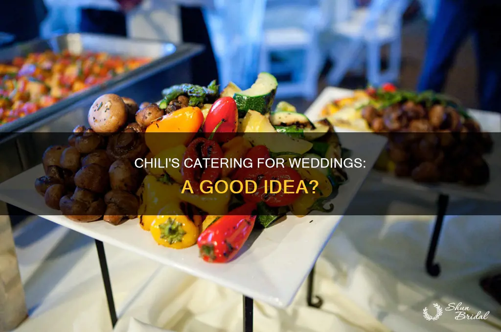 does chilis cater weddings