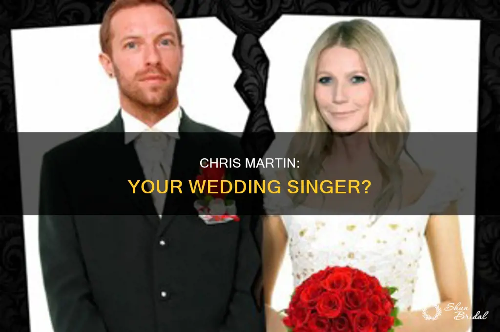 does chris martin booking weddings