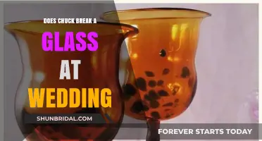 Chuck's Wedding Glass Mishap