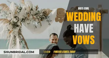 Civil Wedding Vows: What's the Deal?