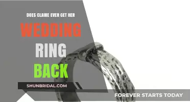 The Mystery of Claire's Wedding Ring: Will She Ever Get It Back?