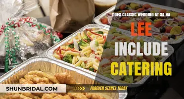 Catering at Sa Ha Lee: Classic Wedding Style
