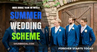 Cobalt Blue: A Striking Choice for Summer Wedding Color Schemes?