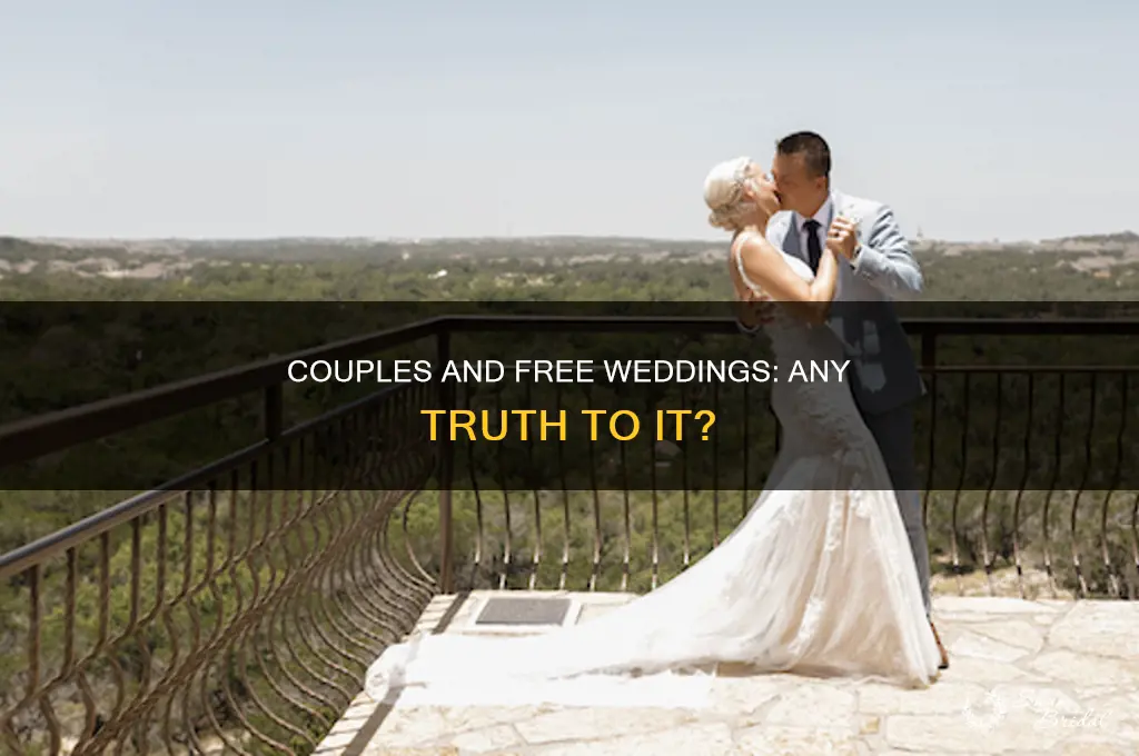 does couples offer free weddings