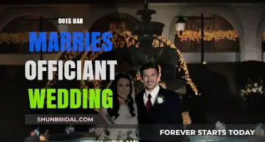 Does Dan Marry as the Officiant at His Own Wedding?