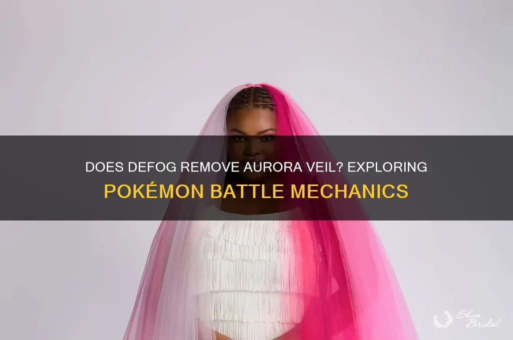 does defog remove aurora veil