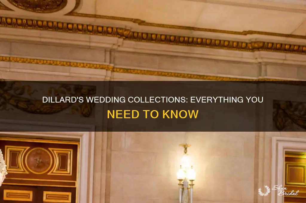 does dillards carry wedding