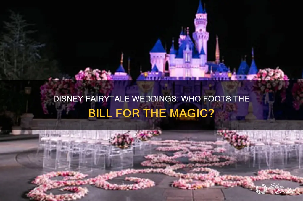 does disney fairytale weddings show pay for the weddings