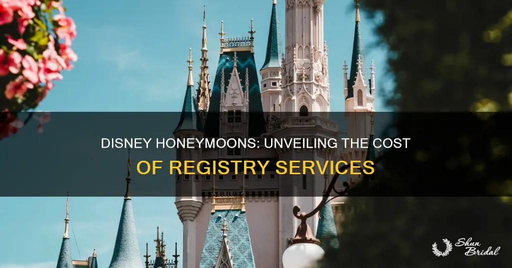 does disney honeymoon registey charge a fee