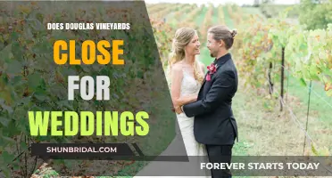 Douglas Vineyard Weddings: Open or Closed?