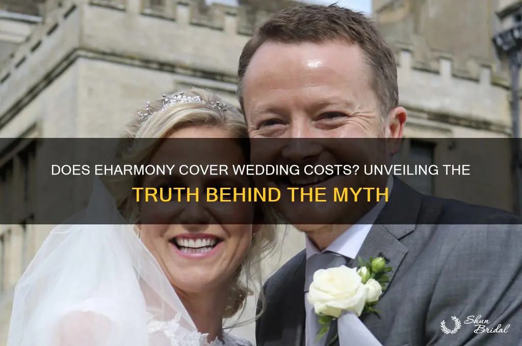 does eharmony pay for weddings