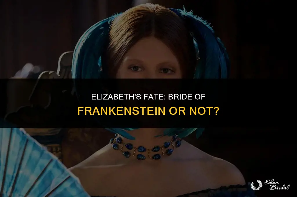 does elizabeth become the bride of frankenstein