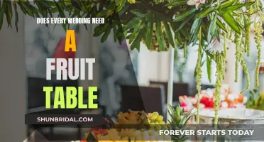 A Fruit Table: Essential Wedding Feature or Unnecessary Filler?