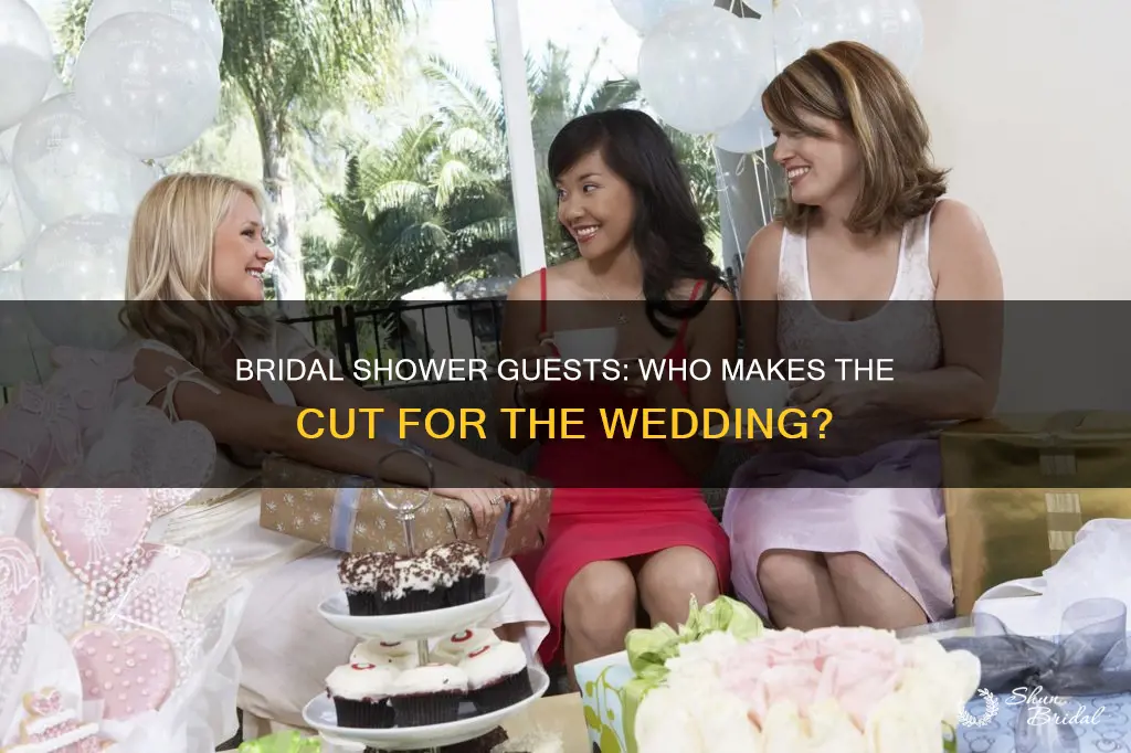 does everyone invited to bridal shower get invited to wedding