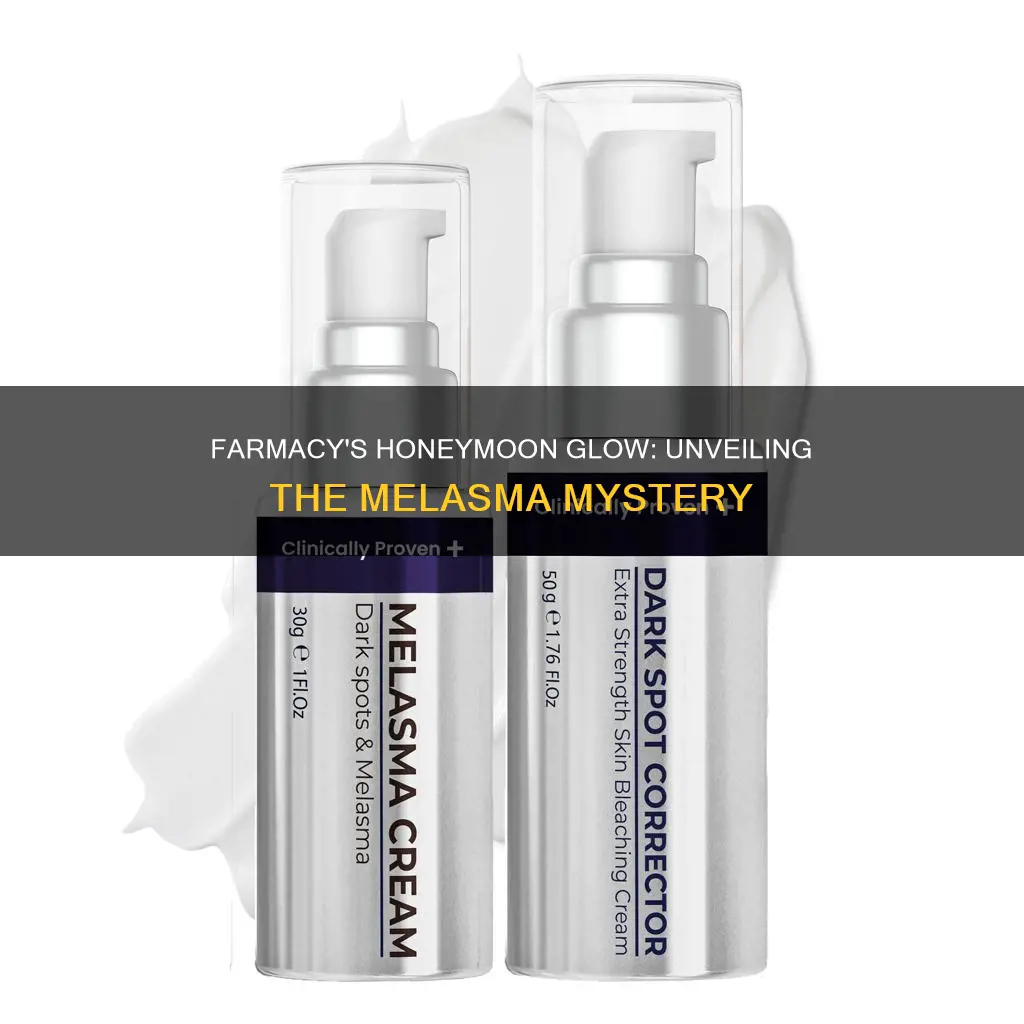 does farmacy honeymoon glow melasma