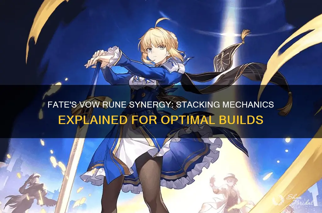 does fates vow stack with other runes