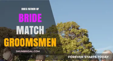 Does the Father of the Bride Match the Groomsmen?