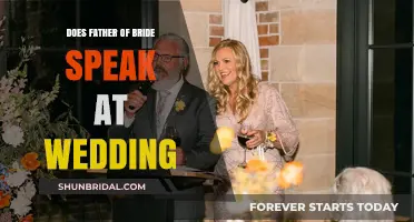 Father of the Bride Speech: To Speak or Not?