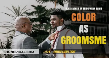Father of the Bride vs. Groomsmen: Matching Colors or Unique Style?