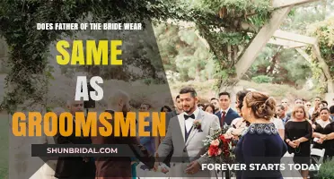 Father of the Bride vs. Groomsmen: Matching Attire Etiquette Explained