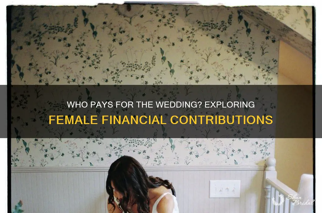 does female pay for wedding