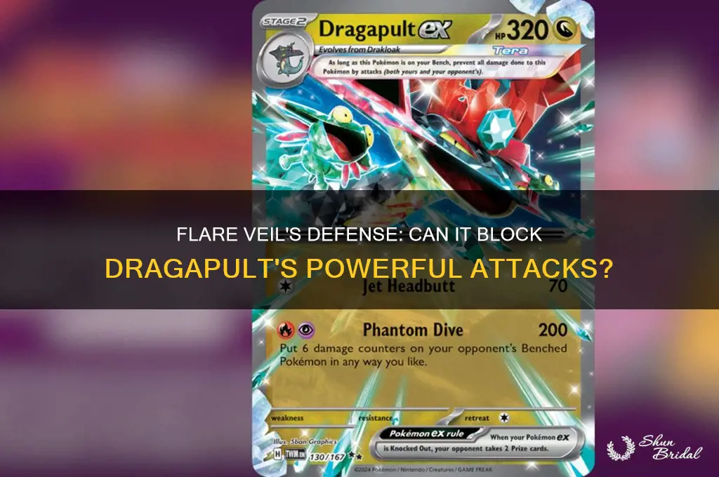 does flare veil protect from dragapult attacks