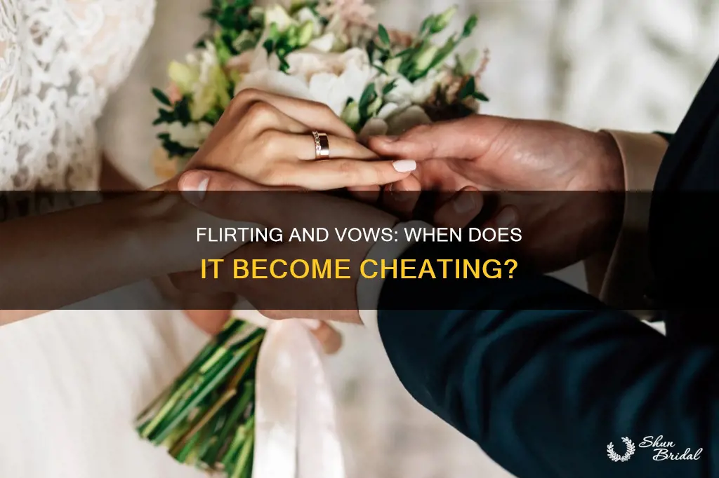 does flirting break wedding vows