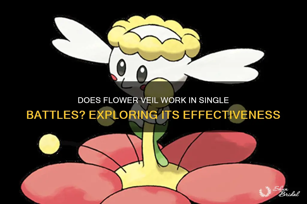 does flower veil work in single battles