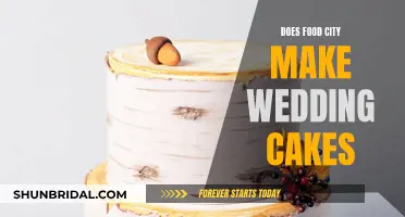 Wedding Cakes: Food City's Specialty Services