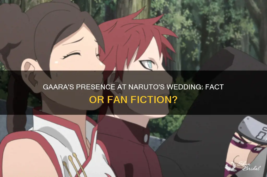 does gaara go to narutos wedding