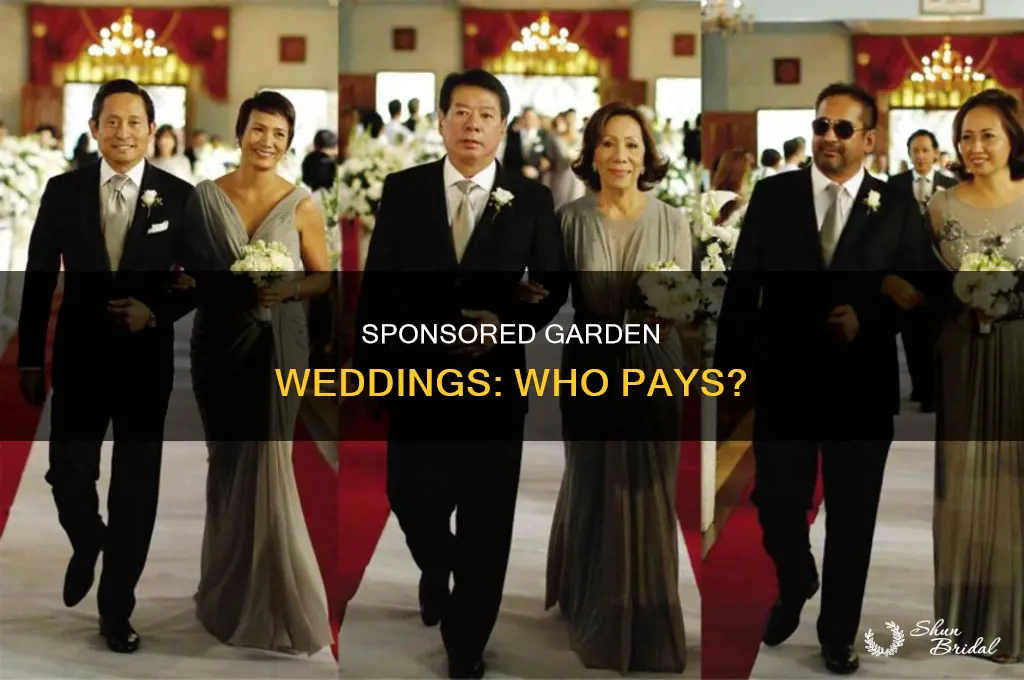 does garden wedding has sponsors
