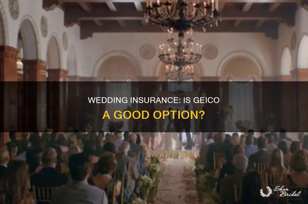 does geico have wedding insurance