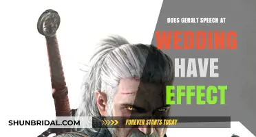 Geralt's Wedding Speech: Impactful or Just for Show?