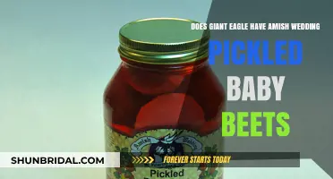Giant Eagle's Amish Wedding Pickled Baby Beets: Where to Find Them