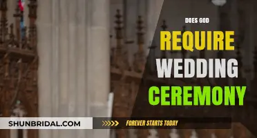 Does God Mandate Wedding Ceremonies? Exploring Sacred Union Essentials