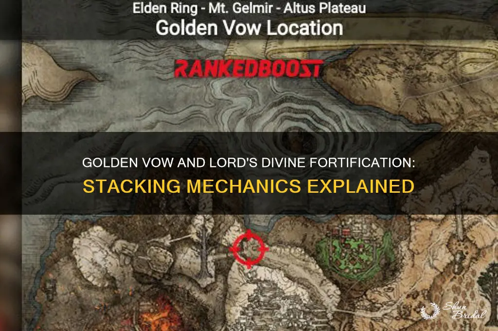 does golden vow stack with lord