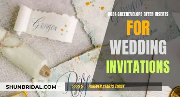 Greenvelope's Wedding Invitation Inserts: What You Need to Know