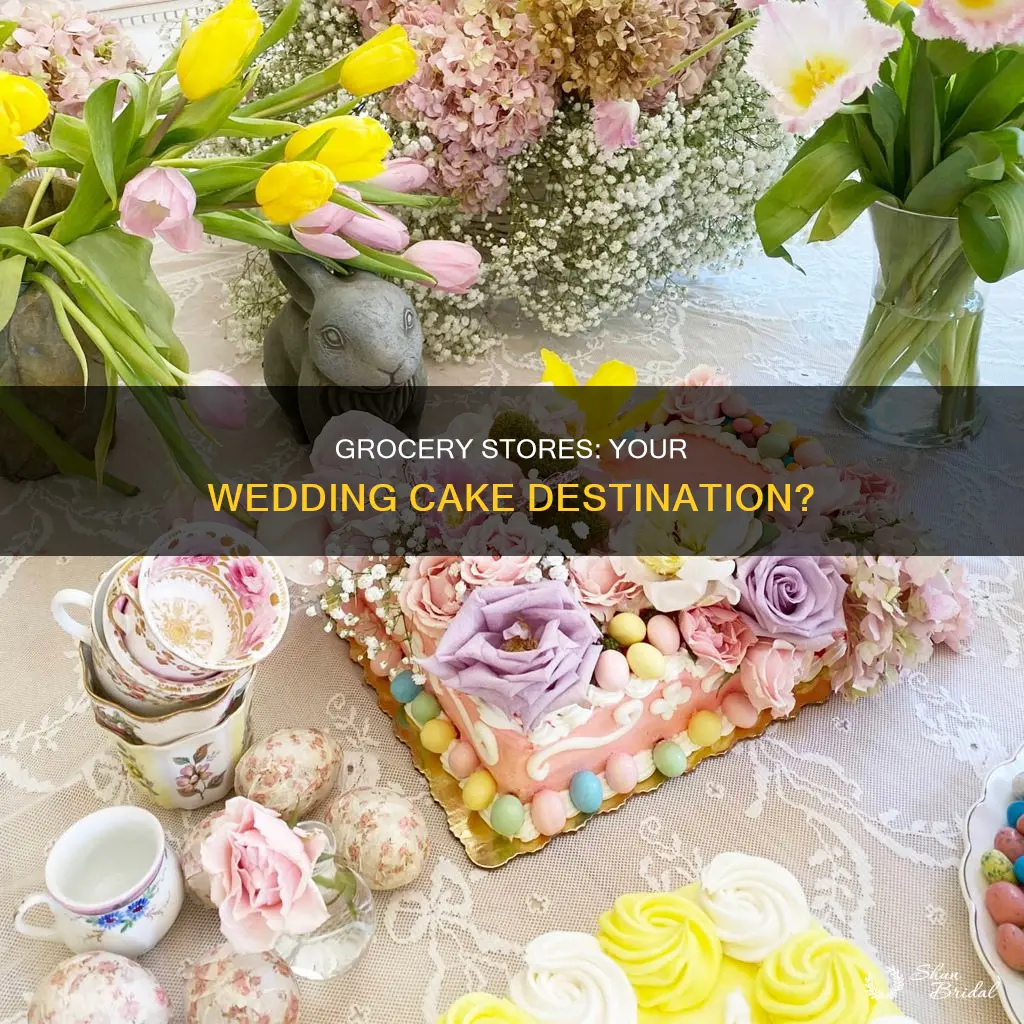 does grocery store makes wedding cakes