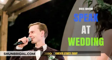 Groom's Wedding Speech: To Speak or Not?