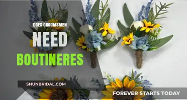 Do Groomsmen Need Boutonnieres? A Guide to Wedding Floral Etiquette