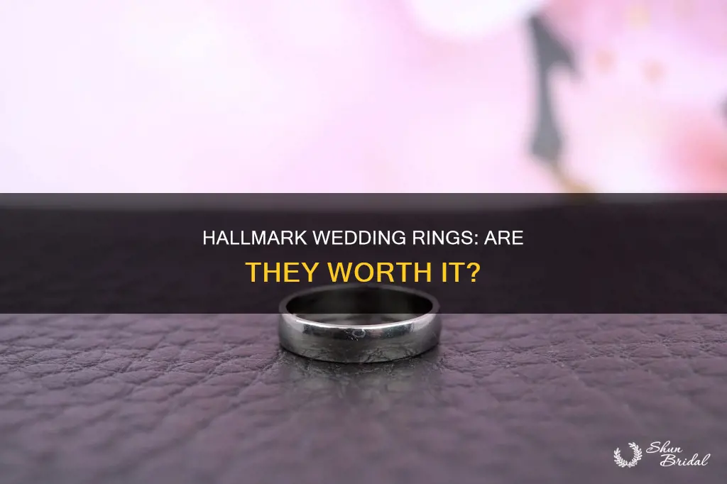 does hallmark make wedding rings