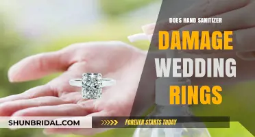 Hand Sanitizer: Damaging Your Wedding Ring?
