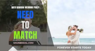 Hawaiian Wedding Attire: Matching or Mismatched?