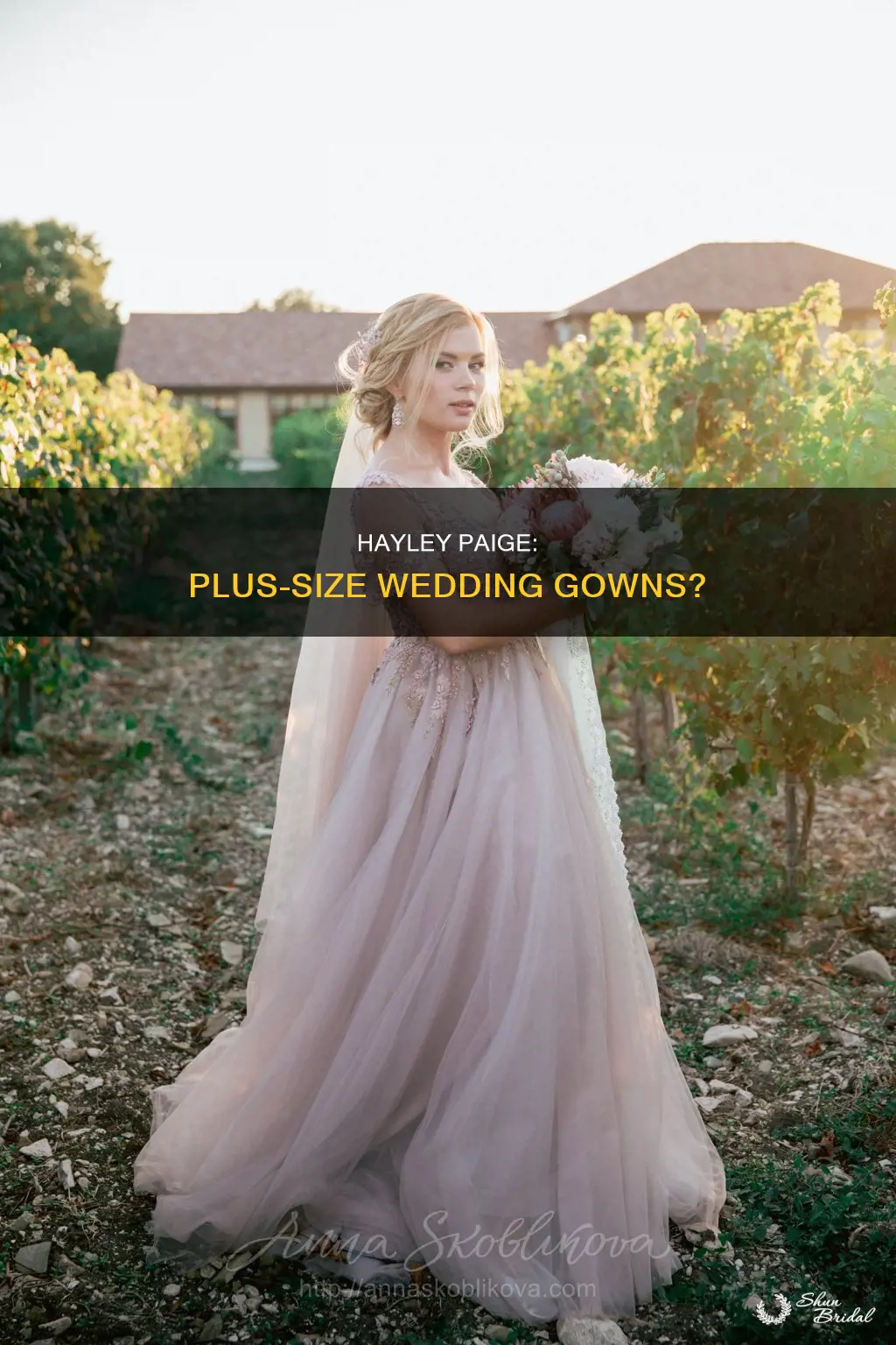 does hayley paige make plus size wedding dresses