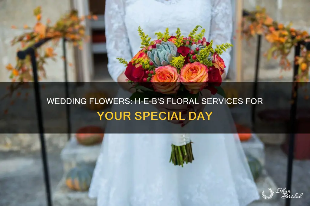 does heb do wedding flowers