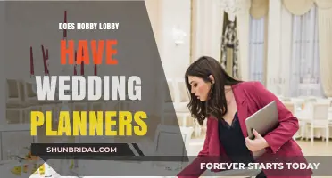 Hobby Lobby Wedding Planners: A Dream Come True