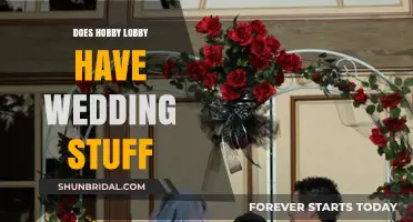 Explore Wedding Supplies at Hobby Lobby