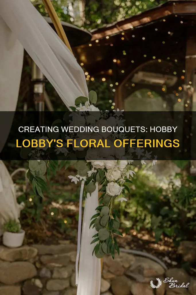 does hobby lobby make wedding bouquets