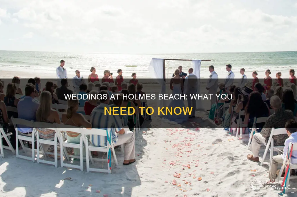 does holmes beach allow weddings
