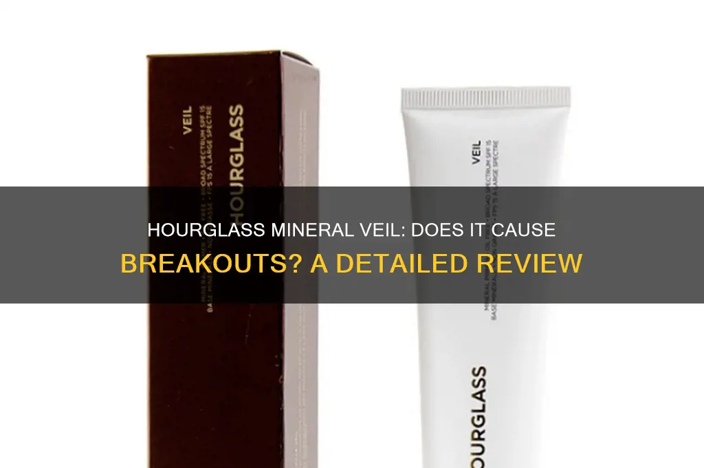does hourglass mineral veil cause breakouts